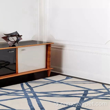 Ruang tamu berumbai karpet karpet modern